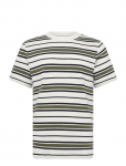Casual Friday - Cffrankie Structured Striped Tee - L&uuml;hikeste varrukatega - L