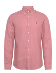 Morris - Douglas Linen Shirt-Classic Fit - Linased s&auml;rgid - L