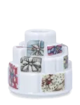 K&auml;hler - Hammersh&oslash;i Christmas Gifts Candle Holder &Oslash;7.5 Cm White W. De - K&uuml;&uuml;nlajalad - 7.5 CM