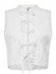 ROUGE EDIT - Rouameline S/L China Collar Top/1 - Varrukateta - 34