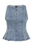 Levi's&reg; - Leighton Peplum Top In The Dus - Teksas&auml;rgid - S