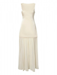 Malina - Karla Dropped Waist Chiffon Maxi Dress - Maksikleidid - 48