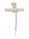 Blomus - Shower Squeegee, Includes Overdoor Hook - 20 X 25 X 2,5 Cm - Vipo - Moonbeam - Puhastamine - L 25.5CM