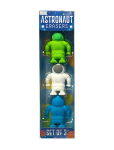 Ooly - Eraser - Astronaut 3 Pcs - Kirjatarbed - ONE SIZE