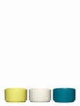 H&uuml;bsch - Kanso Storage Box Multicolour (Set Of 3) - Minikarbid - 8X5CM