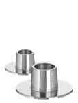 Ester & Erik - Candle Holder 2-Pack - K&uuml;&uuml;nlajalad - H:2.3CM