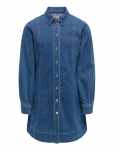 Kids Only - Kogfenja Ls Shaped Dnm Dress - Pikkade varrukatega vabaajakleidid - 164