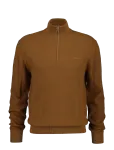 Gant - Herringbone Texture Half Zip - Poolpika lukuga džemprid - XXL