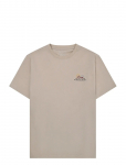 Knowledge Cotton Apparel - Chest Print T-Shirt - L&uuml;hikeste varrukatega - S