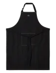 Lexington Home - Black Denim Org Cotton Apron - P&otilde;lled - ONE SIZE