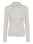 Marc O'Polo - Jersey Blouse, Lsl, Polo Collar, Rib - Pikkade varrukatega - L