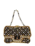 Anna + Nina - Beaded Designer Bag Ornament - J&otilde;ulukuulid ja kuuseehted - ONE SIZE