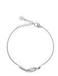 Edblad - Nouveau Bracelet Silver One Size - K&auml;eketid - ONE SIZE 18 cm
