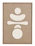 House Nordic - Ditte - Relief Wall Decoration - Seinakaunistused - 2.5X50XH70CM