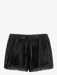 Hunkem&ouml;ller - Short Velours Scallop Lace - L&uuml;hikesed p&uuml;ksid - XL