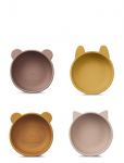 Liewood - Iggy Silicone Bowls 4-Pack - Kausid - ONE SIZE