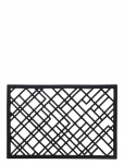 Tica Copenhagen - Doormat Rubber, 90X60 Cm - Uksematid - 90X60X1CM