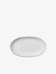Broste Copenhagen - Plate Oval Nordic Sand - Serveerimisvaagnad - 17X30CM