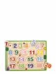 Barbo Toys - Wacky Wonders - Wooden Puzzle - 123 - Hariduslikud m&otilde;istatused - ONE SIZE
