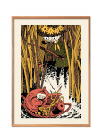 PSTR Studio - Moomin X Pstr Studio - Little My & Snufkin - Posters & Frames - 70X100CM