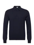 Filippa K - Knitted Polo Shirt - Pikkade varrukatega kootud polos&auml;rgid - S