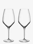 Luigi Bormioli - White Wine Glass Riesling Lb Atelier 44 Cl X 22 Cm 2 Pcs Cle - Valge veini klaasid - 44 CL