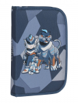 Beckmann Norway - Single Section Pencil Case W/Content, Tiger Race - Pinalid - ONE SIZE