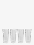 Stelton - Pilastro Long Drink Glass 0.3 L. 4 Pcs Clear - Kokteiliklaasid - 30 CL