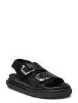 ALOHAS - Harper Cream Leather Sandals - Flat - 38