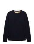 Tom Tailor - Basic Crewneck Knit - &Uuml;mara kaelusega - L