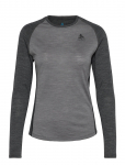 Odlo - Odlo Natural Performance Pw 150 Bl Top Crew Neck L/S - Spordi pikkade varrukatega topid - XL