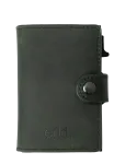 Edd. - Rfid Leather/Alu Card Holder - Kaarditaskud - ONE SIZE