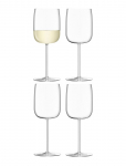 LSA International - Borough Wine Glass Set 4 - Valge veini klaasid - 38 CL
