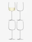 LSA International - Borough Wine Glass Set 4 - Valge veini klaasid - 38 CL