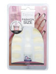 Depend Cosmetic - Fashion Size 100-Pack Large Sq - Fake Nails - ONE SIZE