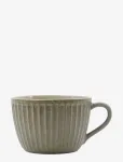 House Doctor - Mug, Hdpleat, Grey, Brown - Kohvitassid - 10.5X10.5X7CM