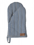 OYOY Living Design - Striped Denim Kitchen Glove - Pajakindad - 24X13X2.5CM x 24