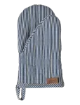 OYOY Living Design - Striped Denim Kitchen Glove - Pajakindad - 24X13X2.5CM x 24