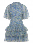 Malina - Minnie Short Sleeve Lace Mini Dress - L&uuml;hikesed kleidid - XL