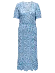 ONLY Carmakoma - Carchianti S/S Long Dress Wvn Noos - P&otilde;lveni ja midi - 50