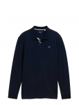 Tom Tailor - Basic Polo With Contrast - Pikkade varrukatega - M