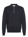 Lindbergh - Ecovero L/S Zip Polo - Pikkade varrukatega kootud polos&auml;rgid - XXL