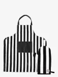 Sagaform - Aron Apron & Bbq Glove Set - P&otilde;lled - ONE SIZE