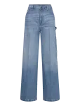 Lauren Ralph Lauren - High-Rise Wide-Leg Carpenter Jean - Laiad - 34