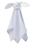 Teddykompaniet - Diinglisar, Blankie, Rabbit, Muslin, Baby Blue - Kaisutekid - 40X40CM