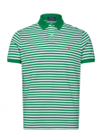 Polo Ralph Lauren - Custom Slim Fit Striped Mesh Polo Shirt - L&uuml;hikeste varrukatega - XXL
