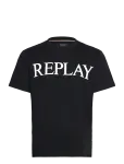 Replay - T-Shirt Regular Replay Basics - L&uuml;hikeste varrukatega - S