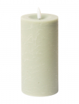 C'est Bon - Rustic Finish Led Pillar Candle - LED-k&uuml;&uuml;nlad - H15CM