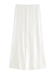 Lindex - Wide Pyjama Trousers In Pointelle - P&uuml;ksid - XXL