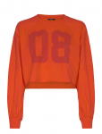 Monki - Cropped Long-Sleeved T-Shirt - Pikkade varrukatega - XL